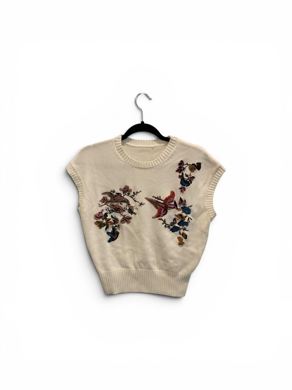 Commense floral cream sweater